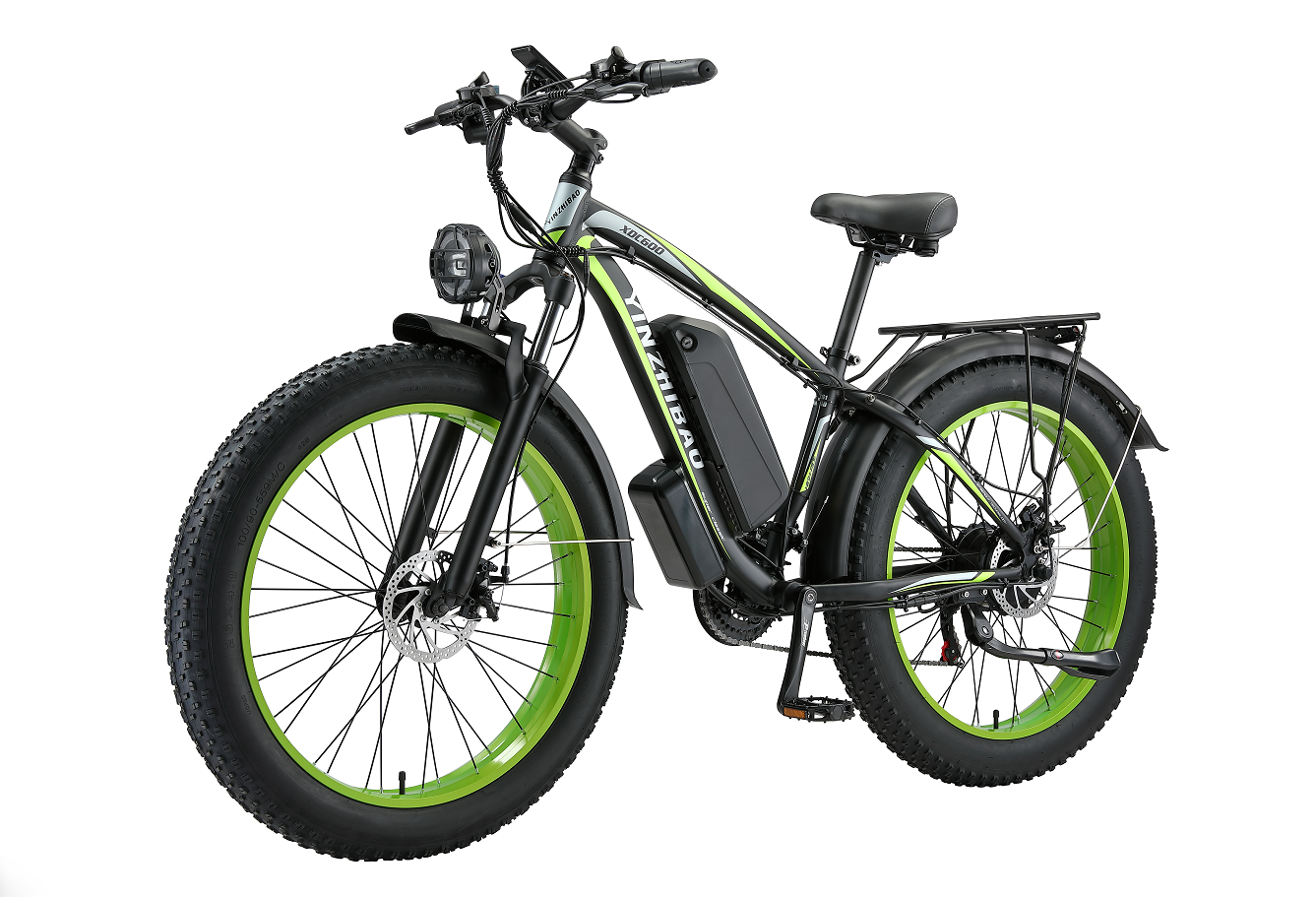 Electric Bike for Adults,Fat Tire Ebike 1000W (Peak 1500W) Electric Mountain Bike Up to 31MPH,26" Electric Bike Long Range with UL 48V/17.5Ah Removable Battery, 21-Speed