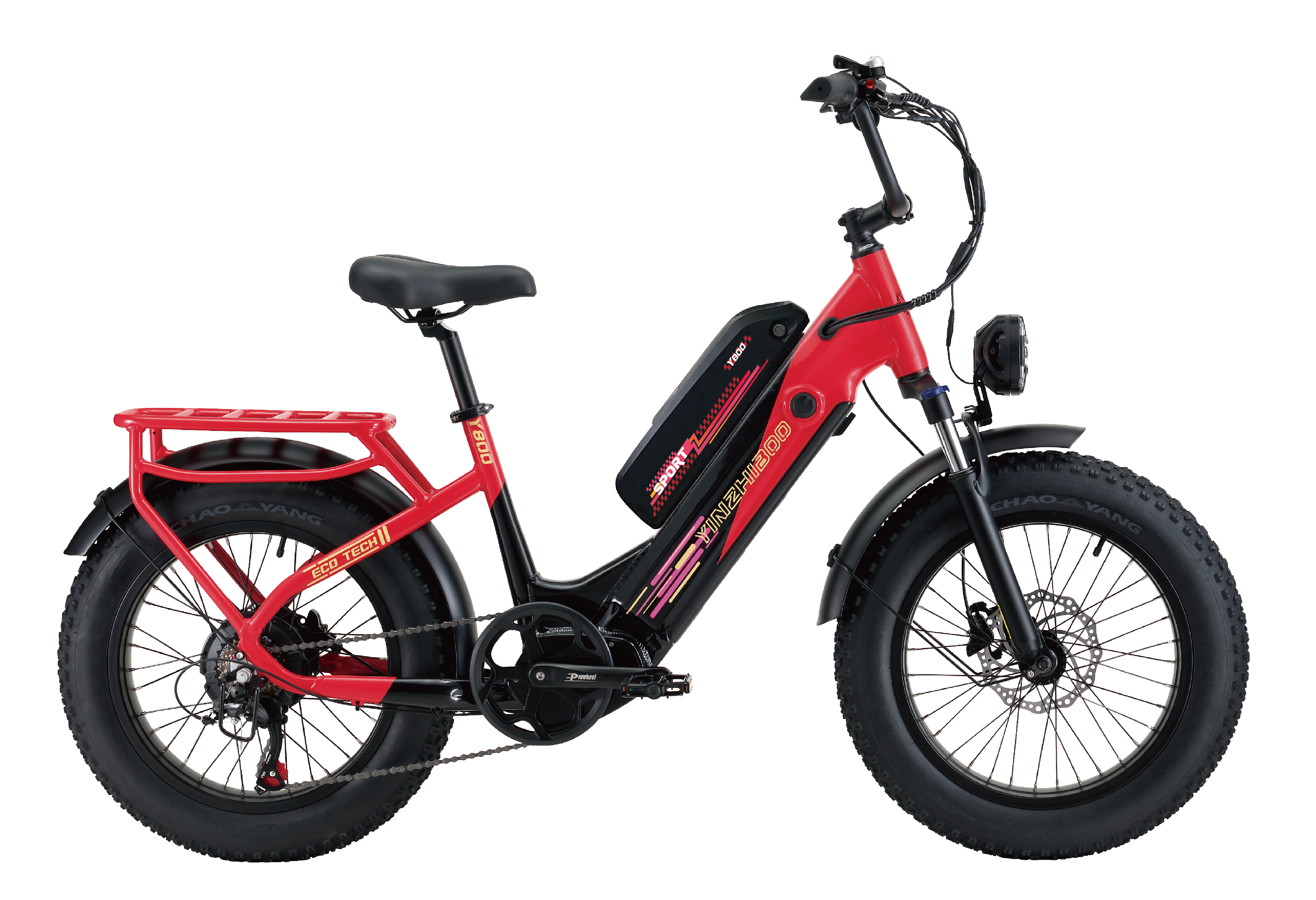 Electric Bike for Adults,1000w (Peak 1500) Ebike for Adults 32MPH, 48V 32.5AH Dual Battery ,120 Miles Long Range Commuter Electric Bicycle , 20''×4.0 Fat Tire Electric bike Hydraulic Brake UL2849（Red）